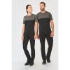 T-shirt bicolore écoresponsable manches courtes unisexe