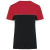 T-shirt bicolore écoresponsable manches courtes unisexe