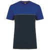 T-shirt bicolore écoresponsable manches courtes unisexe