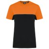 T-shirt bicolore écoresponsable manches courtes unisexe