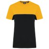 T-shirt bicolore écoresponsable manches courtes unisexe