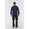 Sweat-shirt Day To Day zip poche contrastée unisexe