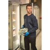 Sweat-shirt Day To Day zip poche contrastée unisexe