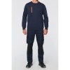 Sweat-shirt Day To Day zip poche contrastée unisexe
