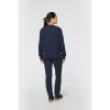 Sweat-shirt Day To Day zip poche contrastée unisexe