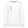 Sweat-shirt Day To Day zip poche contrastée unisexe