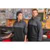 Sweat-shirt écoresponsable col zippé unisexe