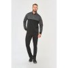 Sweat-shirt écoresponsable col zippé unisexe