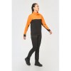 Sweat-shirt écoresponsable col zippé unisexe