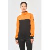 Sweat-shirt écoresponsable col zippé unisexe