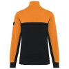 Sweat-shirt écoresponsable col zippé unisexe