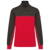 Sweat-shirt écoresponsable col zippé unisexe