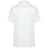 Blouse polycoton avec boutons-pression homme