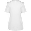 Blouse polycoton avec boutons-pression femme