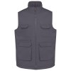 Gilet polycoton multipoches rembourré unisexe