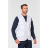 Gilet polycoton multipoches doublé unisexe