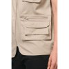 Gilet polycoton multipoches doublé unisexe