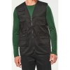 Gilet polycoton multipoches doublé unisexe
