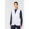 Gilet polycoton multipoches doublé unisexe