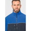 Veste micropolaire bicolore écoresponsable unisexe