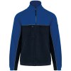 Veste micropolaire bicolore écoresponsable unisexe
