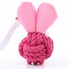 Peluche lapin pour chien