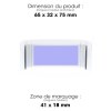 PADDO - SUPPORT VOITURE BLANC