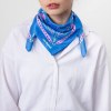 Foulard Alesia Bleu Chiné