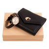 Parure Cacharel Noir (portefeuille dame & montre)