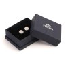 Boutons de manchette Chronobike Matt Chrome