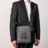 Sac reporter Logomania Gris