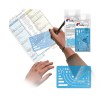 SET REGLE NORMOGRAPHE 125x80x1,5 mm - ASSISTANT DU CONSTAT AMIABLE