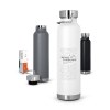 BOUTEILLE GOURDE ISOTHERME DOUBLE-PAROI INOX 65 cl