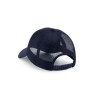 Casquette 6 pans style trucker en polyester recyclé