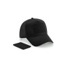 Casquette 5 pans avec patch amovible