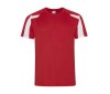 Tee-shirt de sport contrasté