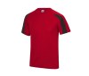 Tee-shirt de sport contrasté