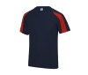 Tee-shirt de sport contrasté