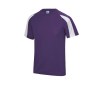 Tee-shirt de sport contrasté