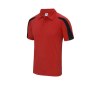 Polo de sport contrasté