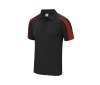 Polo de sport contrasté