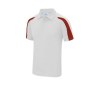 Polo de sport contrasté