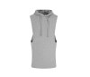 Sweat à capuche sans manche