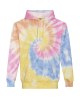 Sweat à capuche tie-dye