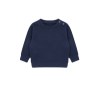 Sweatshirt en coton régénéré et en polyester recyclé