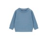 Sweatshirt en coton régénéré et en polyester recyclé