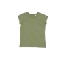 Tee-shirt femme manches roulées