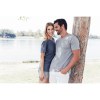 Tee-shirt col rond unisexe
