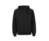 Sweat à capuche zippé en coton tiger