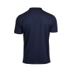 Polo stretch col v homme bio